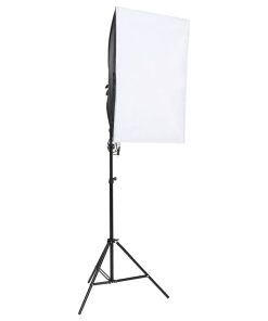Kit Per Studio Fotografico Con Set Di Luci E Fondale