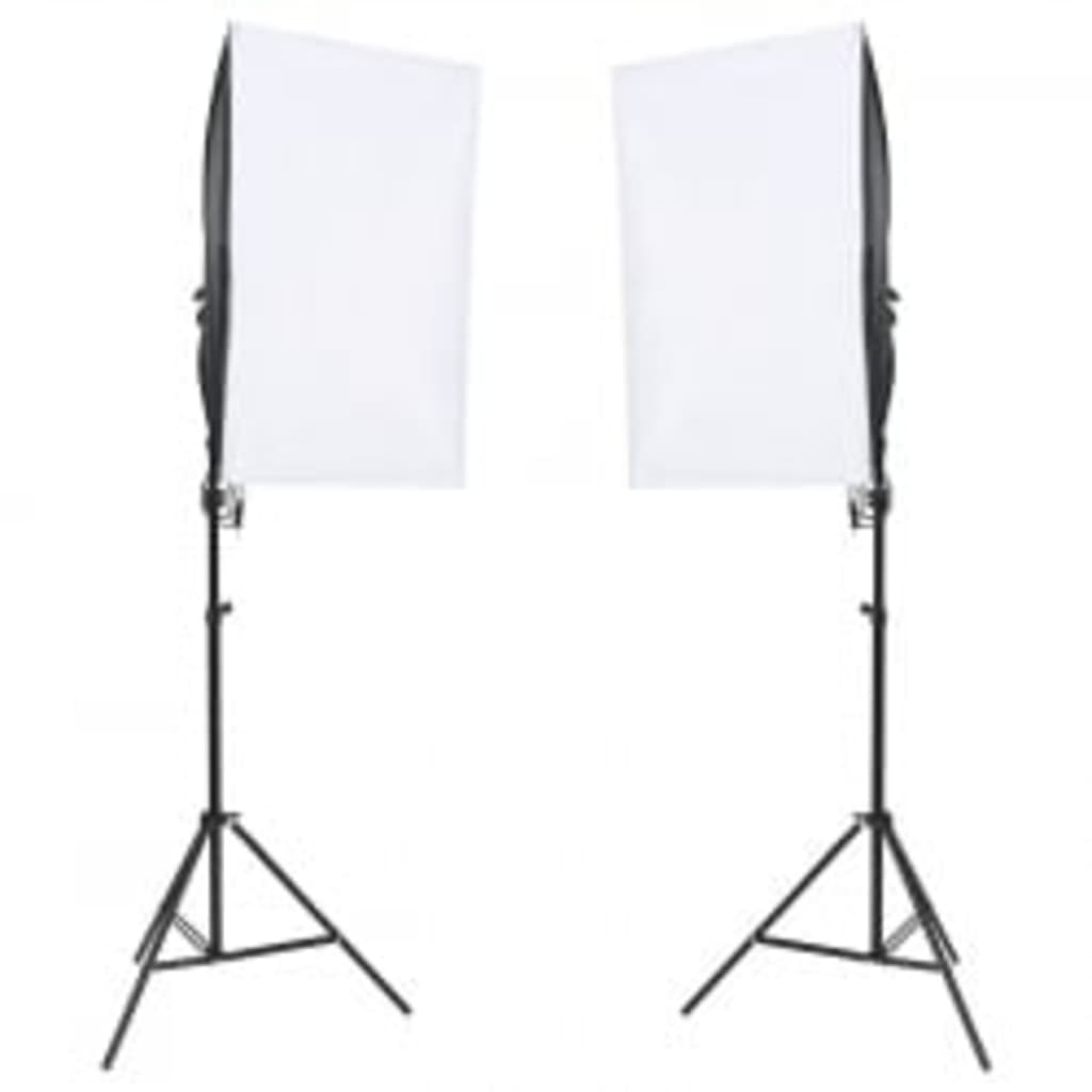 Kit Per Studio Fotografico Con Set Di Luci E Fondale
