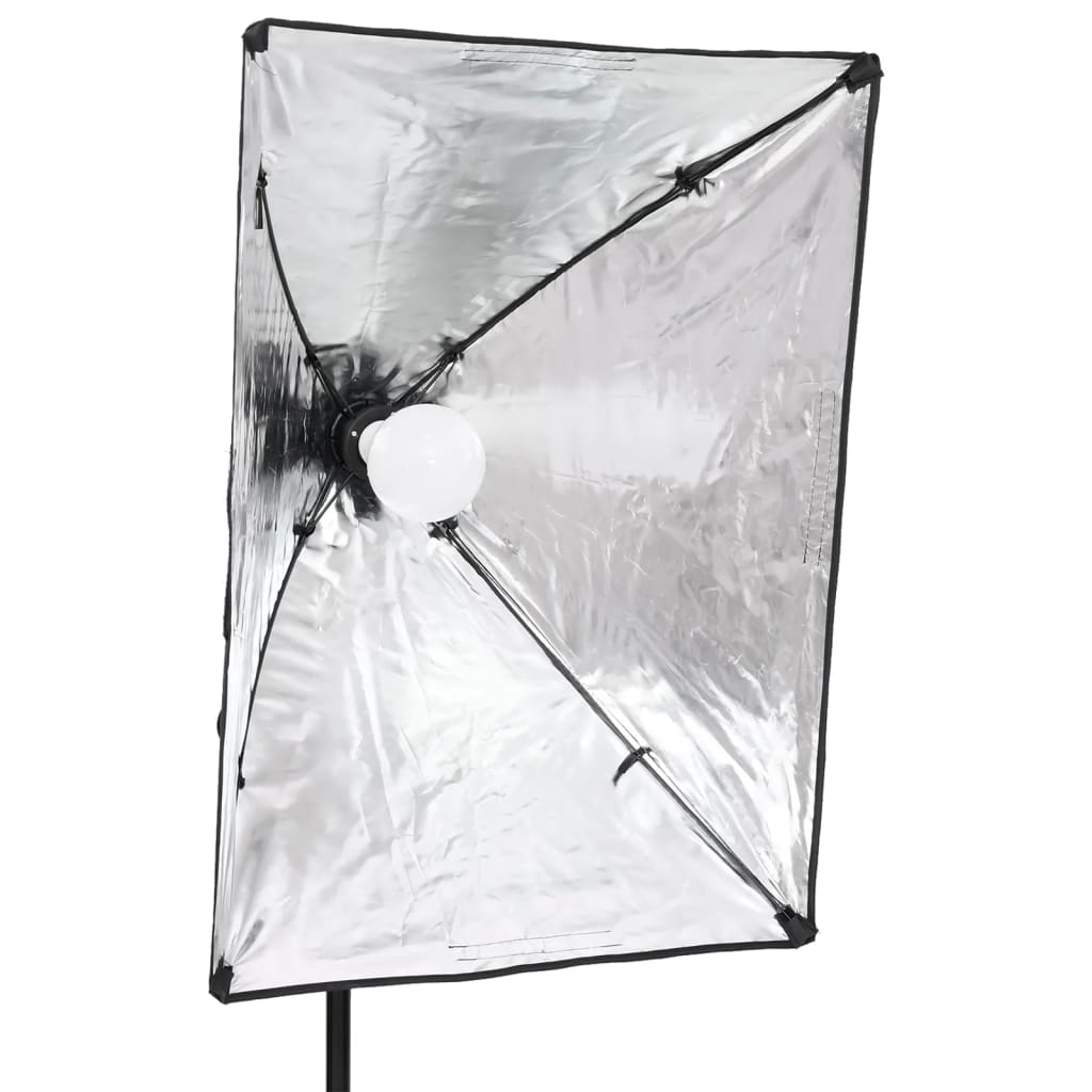 Kit Per Studio Fotografico Con Set Di Luci E Fondale