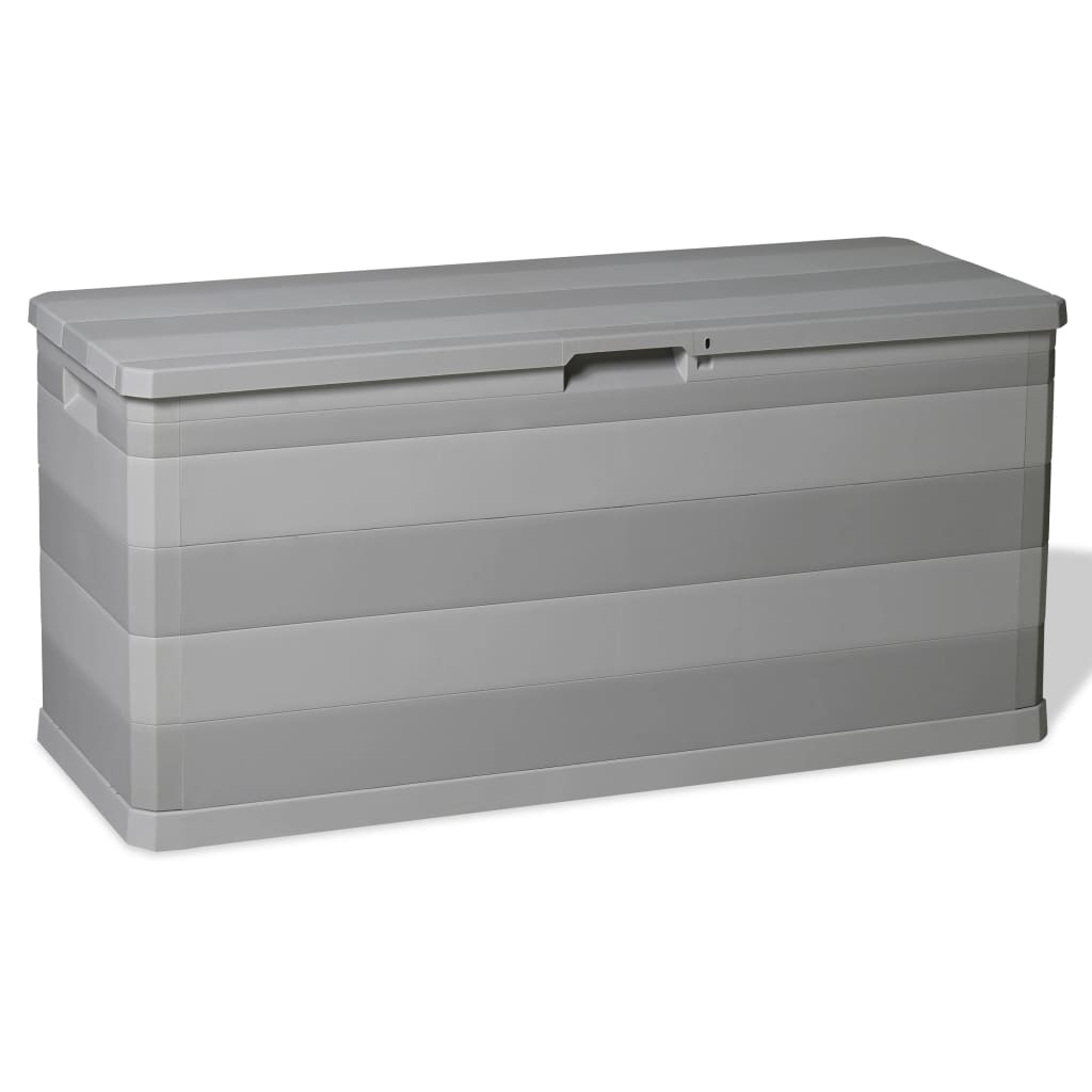 Baule Da Giardino Grigio 117x45x56 cm - Image 5