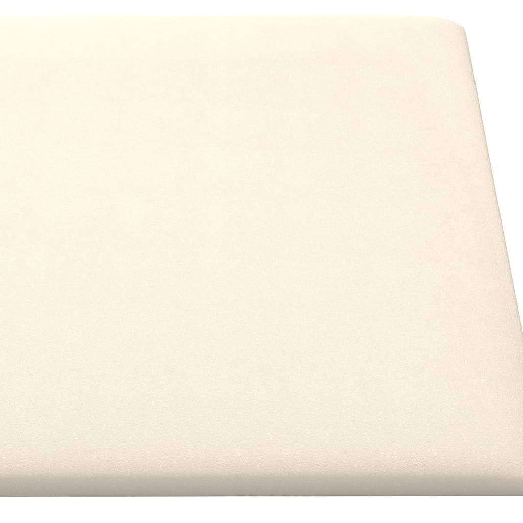 Pannelli Murali 12 Pz Crema 30x30 Cm Velluto 1,08 m²