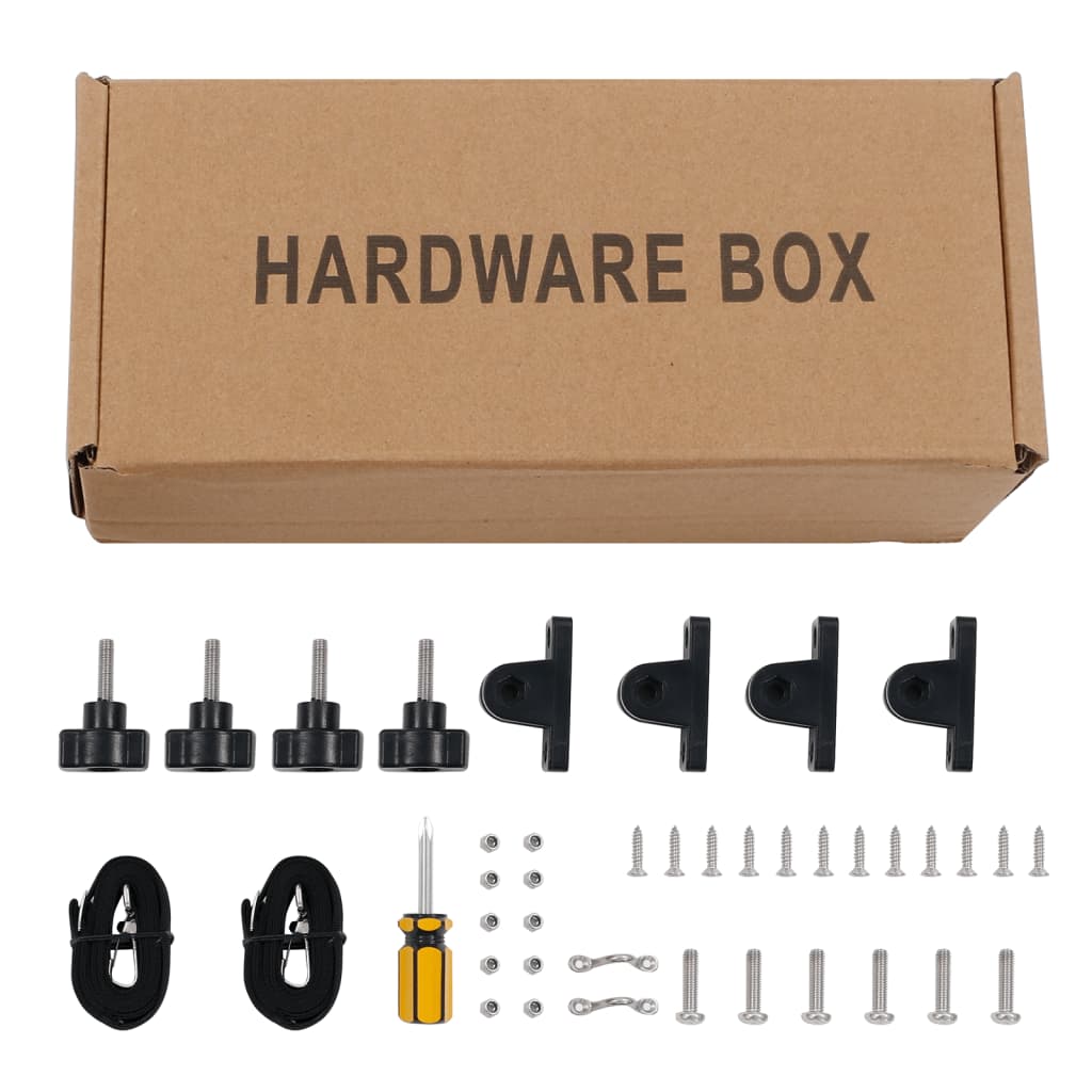 Bimini Di Prua Con Tendalino 4 Archi Nero 243x180x137 cm