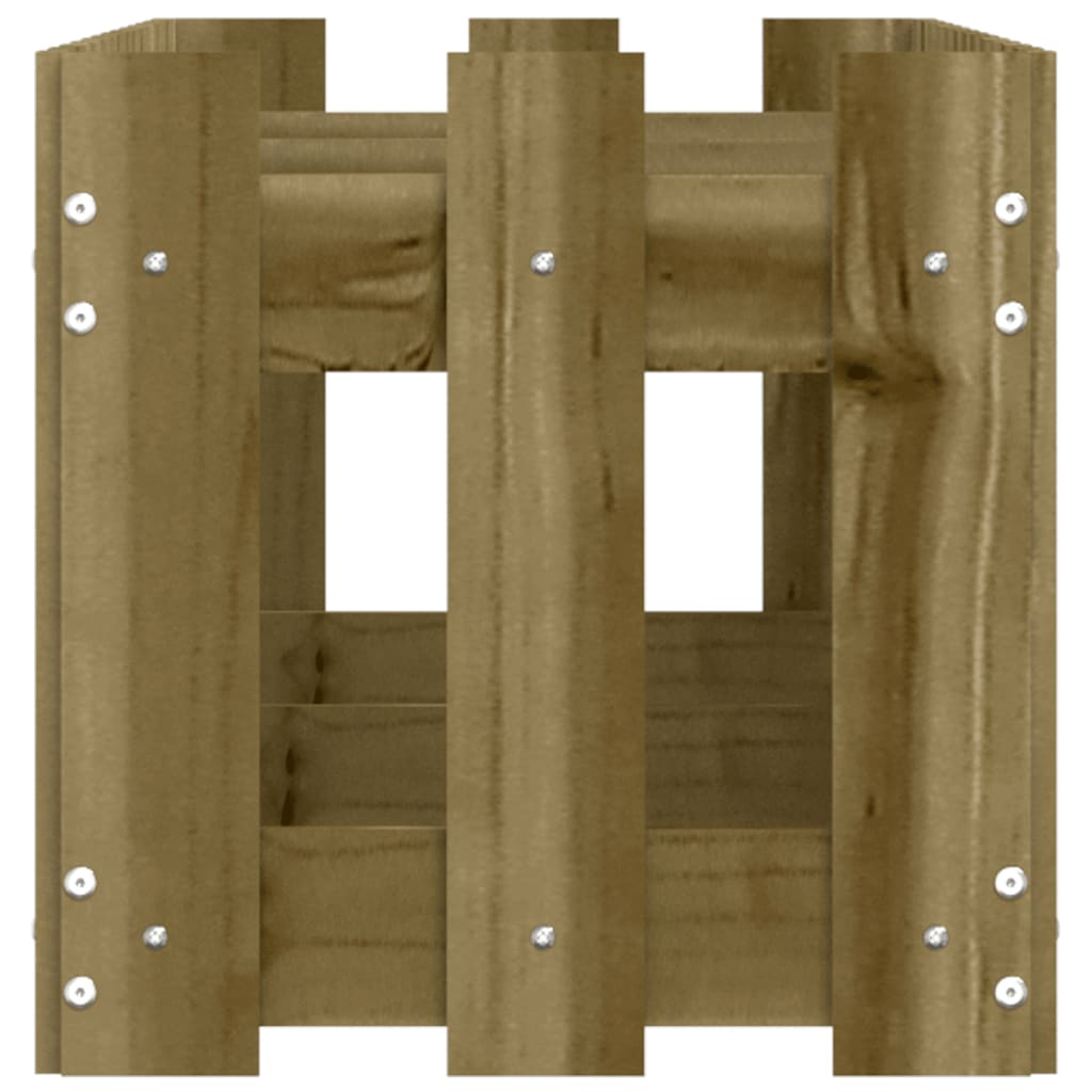 Fioriera Da Giardino Recinzione 150x30x30cm Pino Impregnato - Image 5