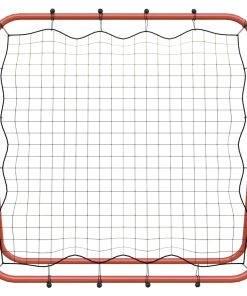 Rimbalzatore Da Calcio Regolabile 96x80x96 Cm Acciaio E pe