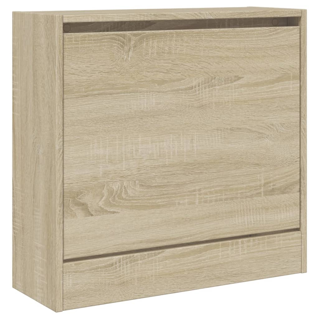Scarpiera Rovere Sonoma 60x21x57 Cm In Legno Multistrato - Image 3