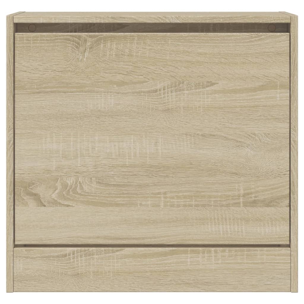 Scarpiera Rovere Sonoma 60x21x57 Cm In Legno Multistrato
