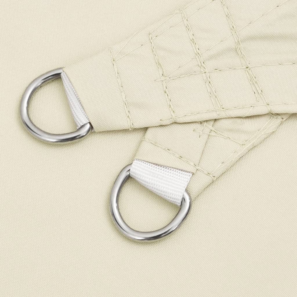 Parasole A Vela Oxford Rettangolare 3,5x5 M Crema - Image 3