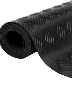 Tappetino Antiscivolo In Gomma 1,5x2 M 3 Mm A Quadri