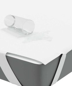 Coprimaterasso Bianco 160x220 Cm Impermeabile