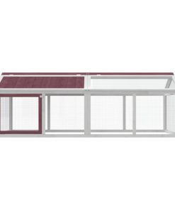 Box Per Animali Moka 200x112,5x74 Cm In Legno Massello Di Pino