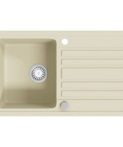 Lavello Da Cucina In Granito Vasca Singola Beige