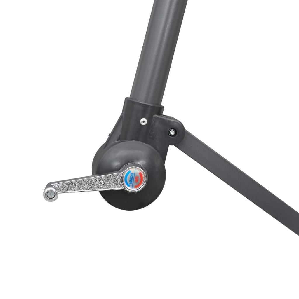 Ombrellone A Sbalzo Bianco 3 M Palo In Alluminio - Image 4