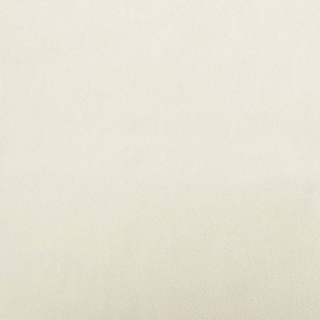 Lettino Per Cani Crema 70x45x26,5 Cm In Velluto - Image 3