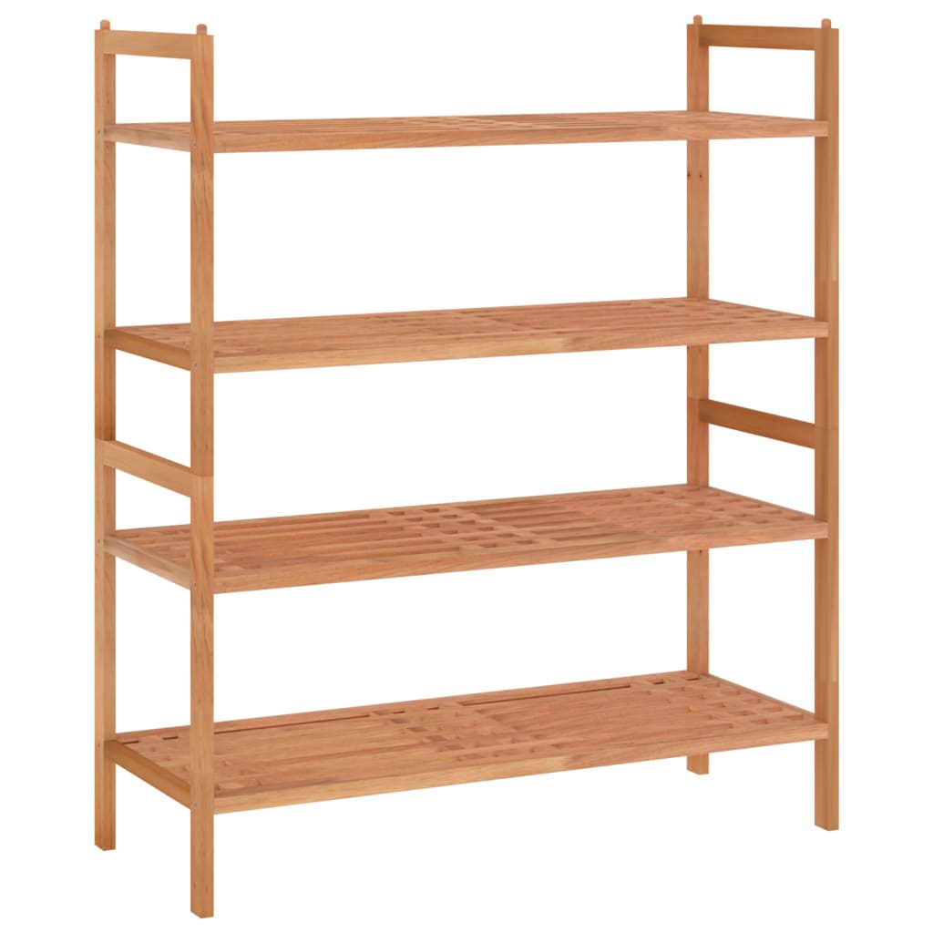 Scarpiere 2 Pz 69x27x41 Cm In Legno Massello Di Noce