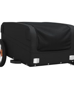 Rimorchio Da Bici Nero 30 Kg In Ferro