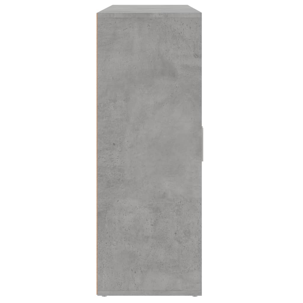 Credenze 3 Pz Grigio Cemento 60x31x84 Cm In Legno Multistrato - Image 3