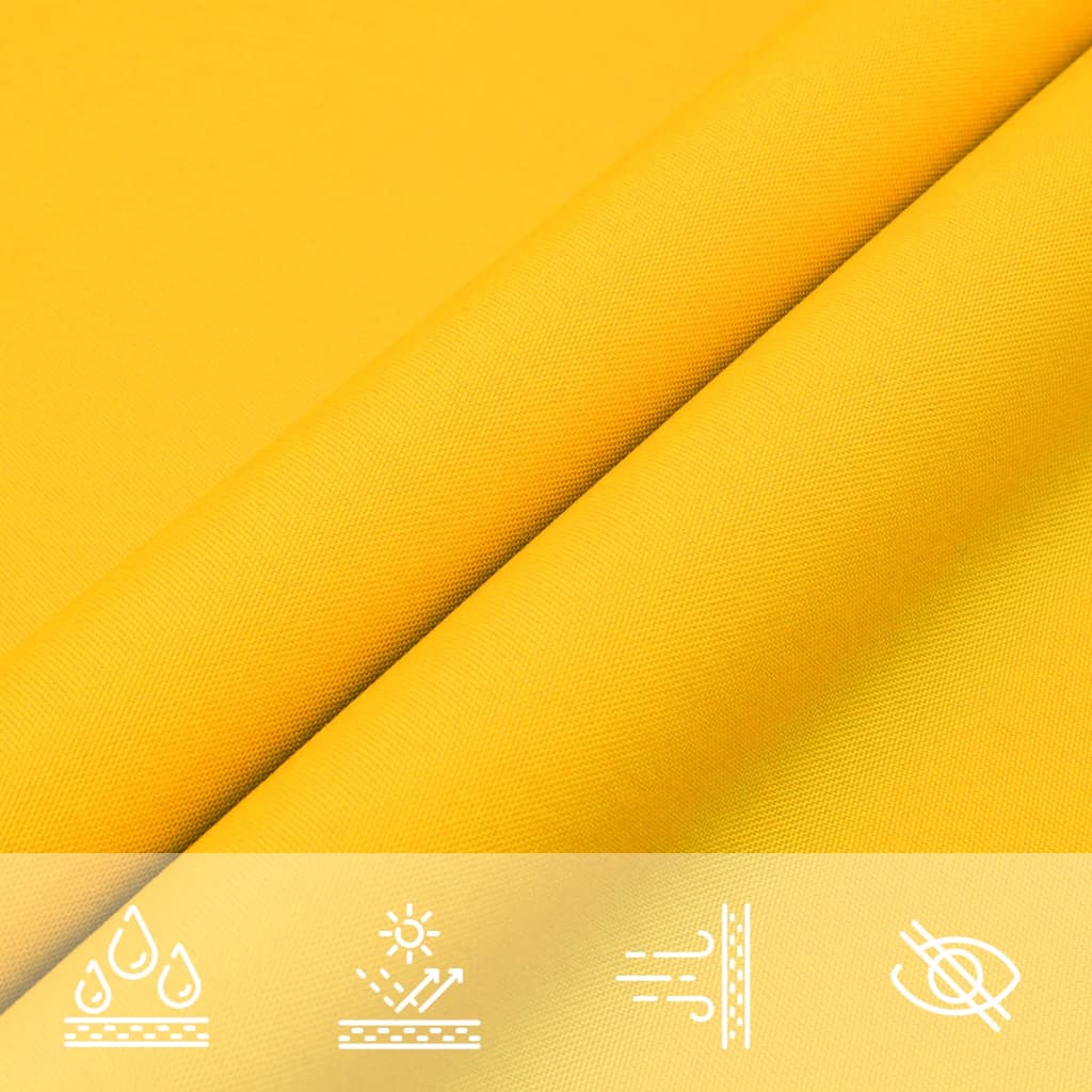 Parasole A Vela Oxford Rettangolare 2,5x4 M Gialla - Image 2