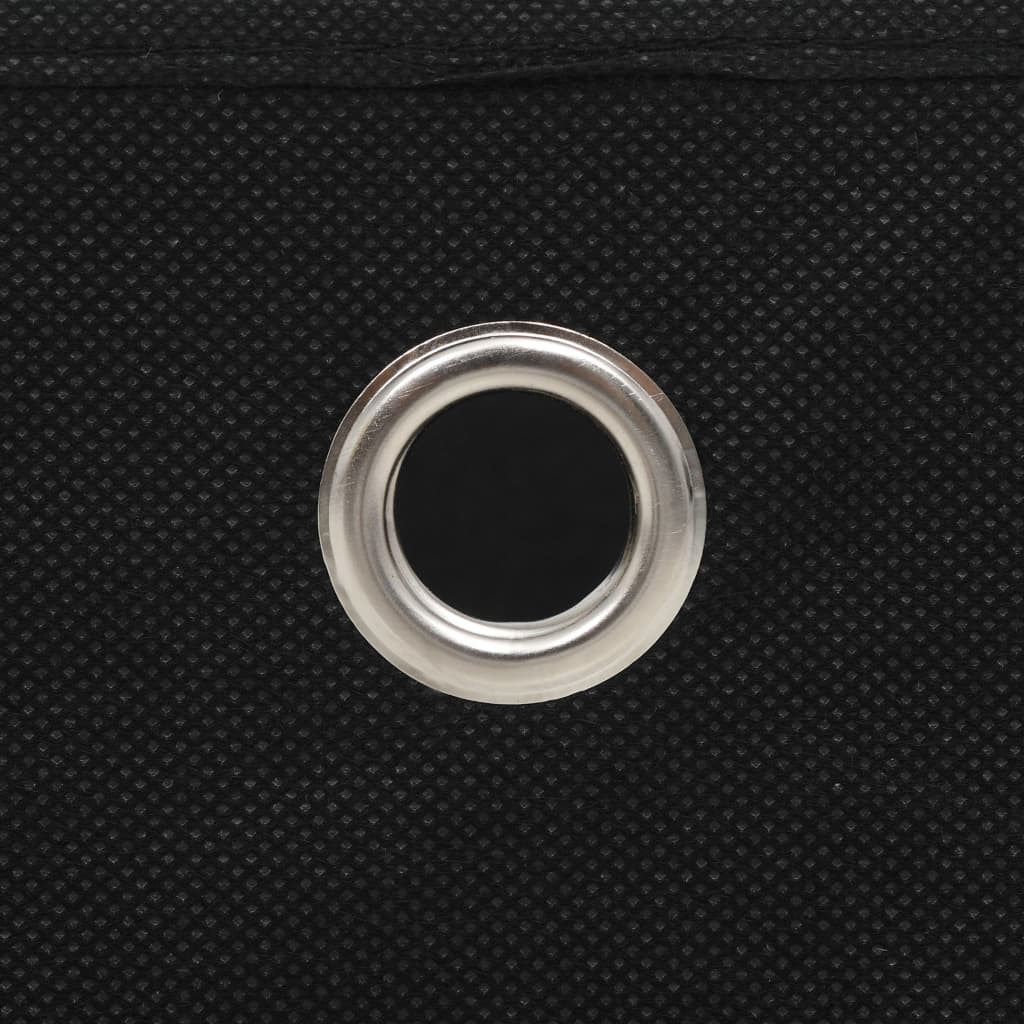 Contenitori 10 Pz In Tessuto Non Tessuto 28x28x28 Cm Nero - Image 6