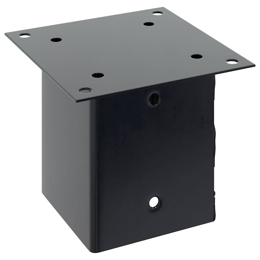 Basi Per Pali Quadrati 4pz 121x121mm Acciaio Verniciato Polvere - Image 6