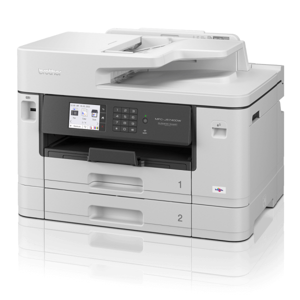 Brother Multif. Ink A3 Colore, 28ppm, Adf Duplex, Fronte/retro, Cassetto Standard, Usb/lan/wifi, 4 In 1
