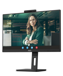 Aoc Monitor 27 Led Ips Qhd 16:9 4ms 350 Cdm, Webcam, Pivot, Dp/2hdmi, Multimediale