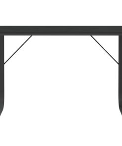 Scrivania Per Computer Nera 110x60x73 Cm In Legno Multistrato
