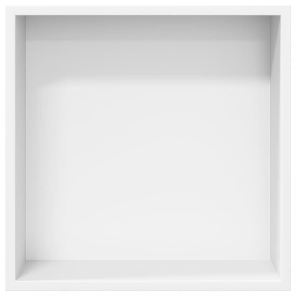 Nicchia Per Doccia Bianco Opaco 32x32x9cm In Acciaio Inox - Image 3