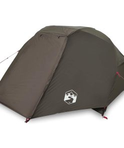 Tenda Da Pesca Per 5 Persone Marrone Impermeabile