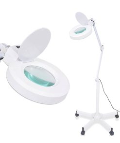 Lampada Con Lente D'ingrandimento Da Pavimento