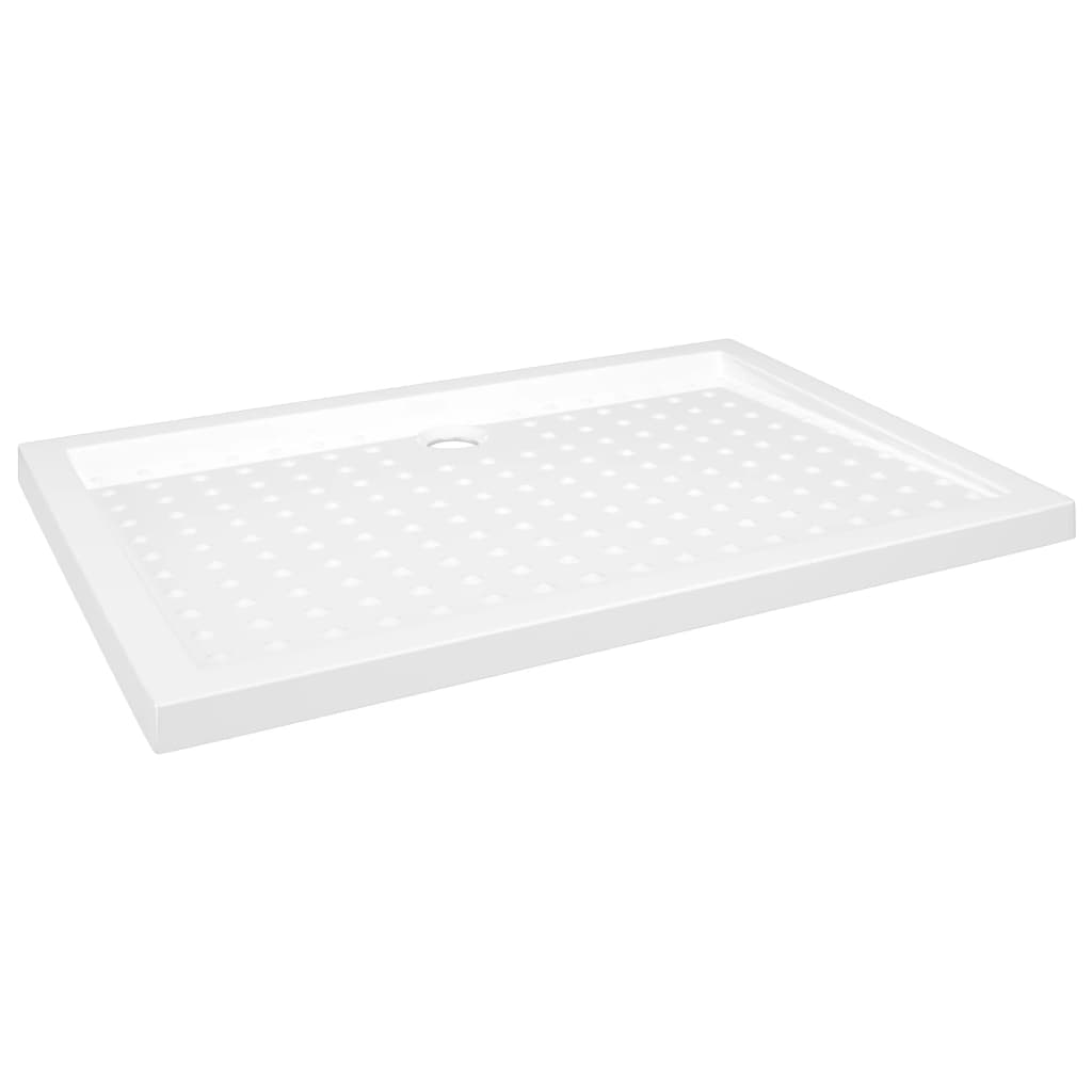 Piatto Doccia Con Superficie Puntinata Bianco 70x100x4cm In Abs - Image 6