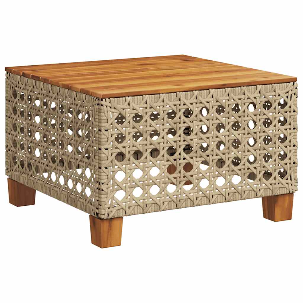 Set Divano Da Giardino 10 Pz Con Cuscini Beige In Polyrattan - Image 6