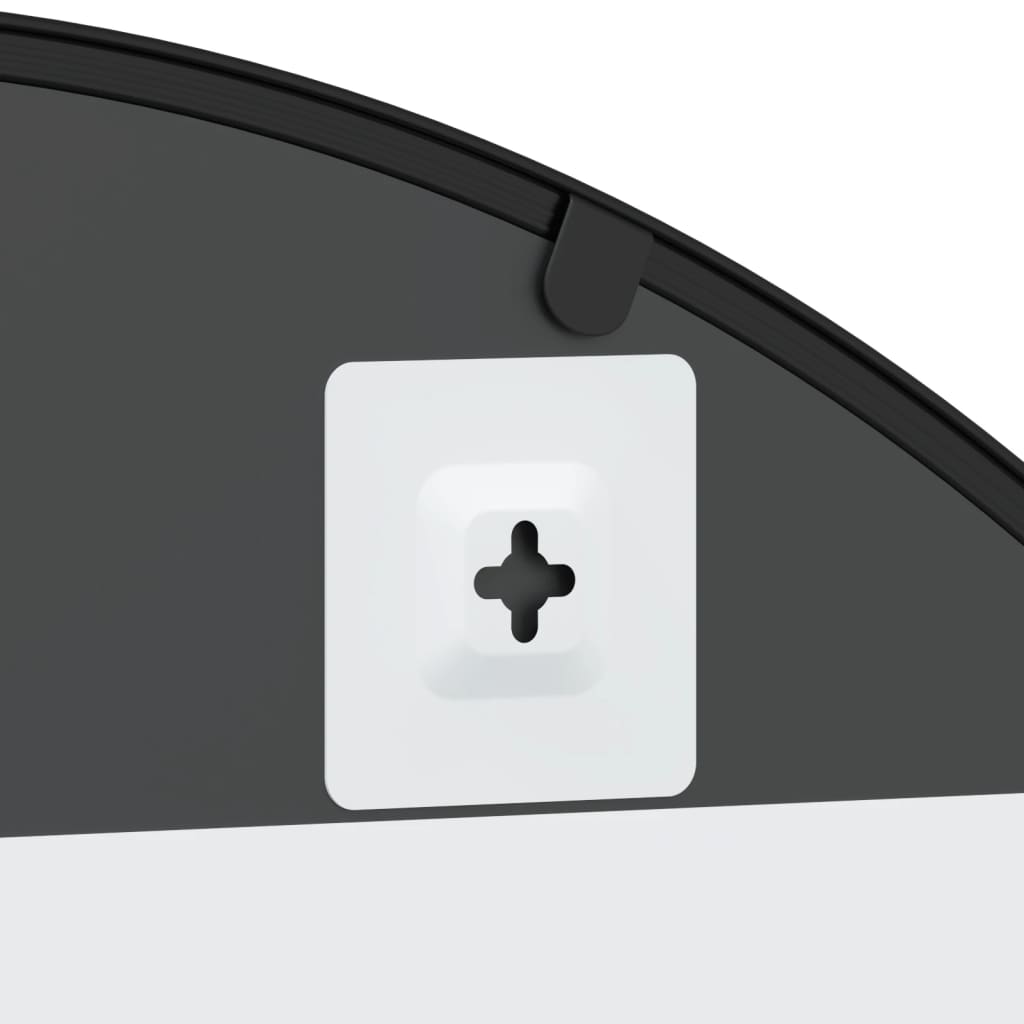 Specchio Da Parete Nero 80x40 Cm Arco In Ferro - Image 6