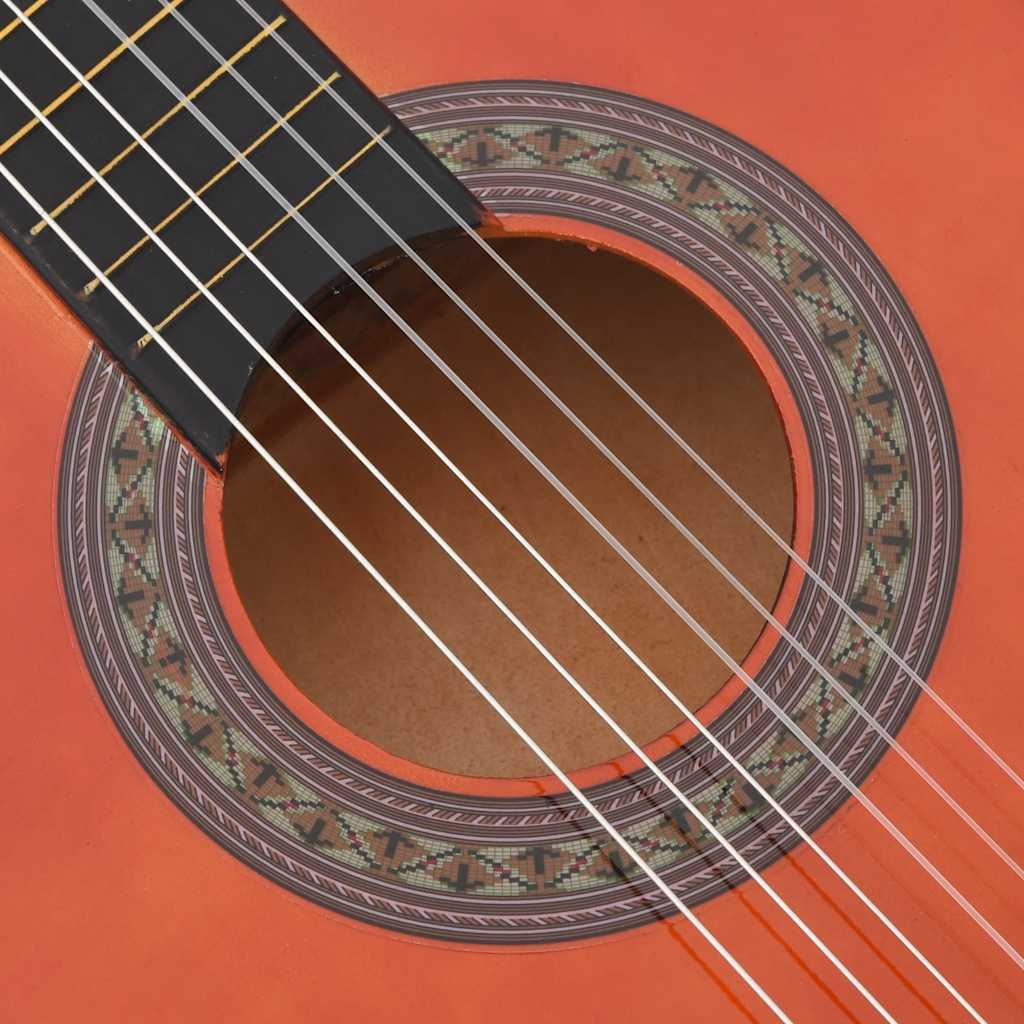 Chitarra Classica Per Principianti E Bambini 3/4 36" In Tiglio