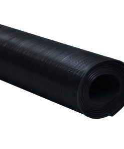 Tappetino Antiscivolo In Gomma 1,5x2 M 3 Mm A Coste Fine