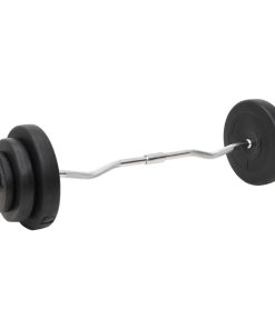 Set Bilanciere E Manubri Con Dischi 60 kg