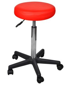 Sgabello Da Ufficio Rosso