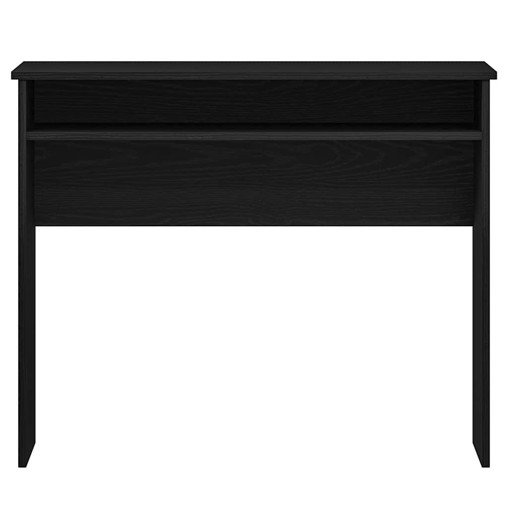 Scrivania Rovere Nero 90x50x74 Cm In Legno Multistrato - Image 4