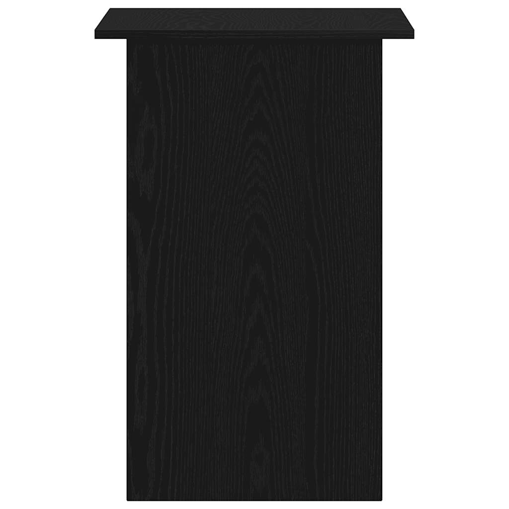 Scrivania Rovere Nero 90x50x74 Cm In Legno Multistrato - Image 2