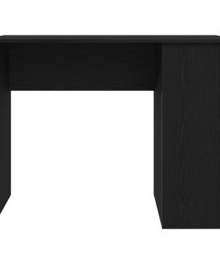 Scrivania Rovere Nero 100x55x75 Cm In Legno Multistrato