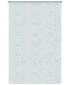 Tenda A Rullo Per Doccia 140x240 Cm Con Motivo A Bolle