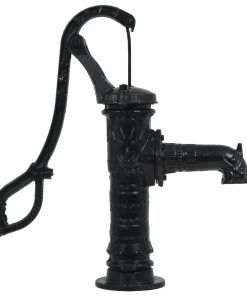 Pompa D'acqua Da Giardino Con Supporto In Ghisa