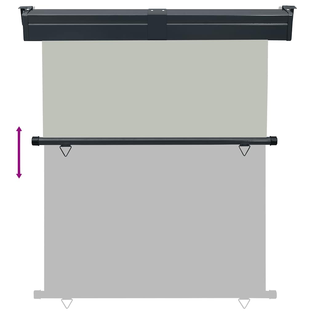 Tendalino Laterale Per Balcone 145x250 Cm Grigio - Image 5