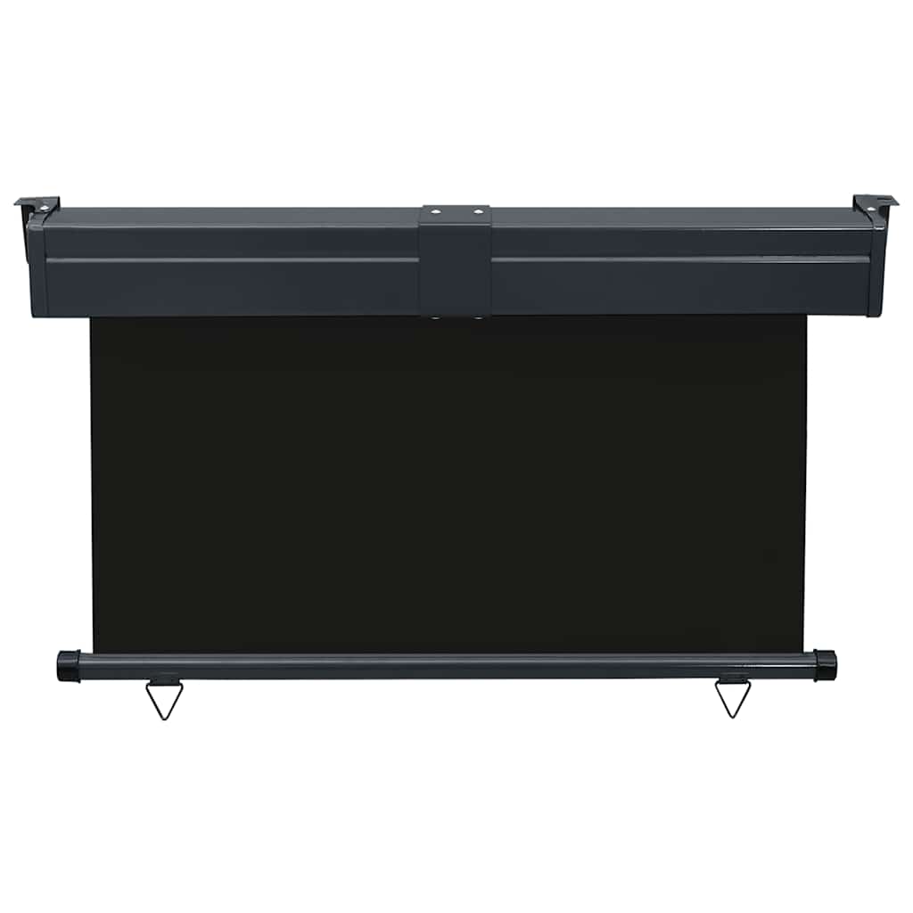 Tendalino Laterale Per Balcone 125x250 Cm Nero