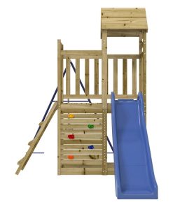 Set Da Gioco Da Esterno In Legno Di Pino Impregnato