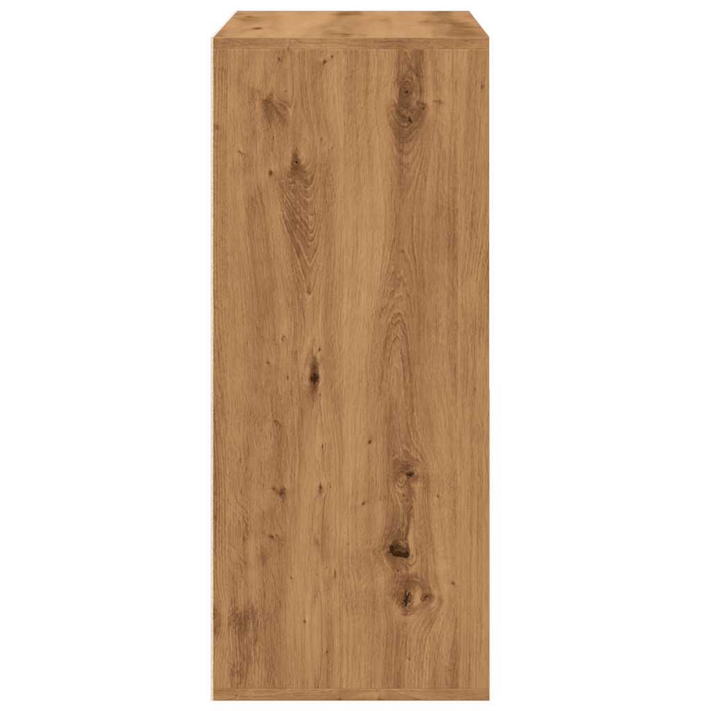 Scarpiera Rovere Artigianale 60x35x84 Cm In Legno Multistrato - Image 3