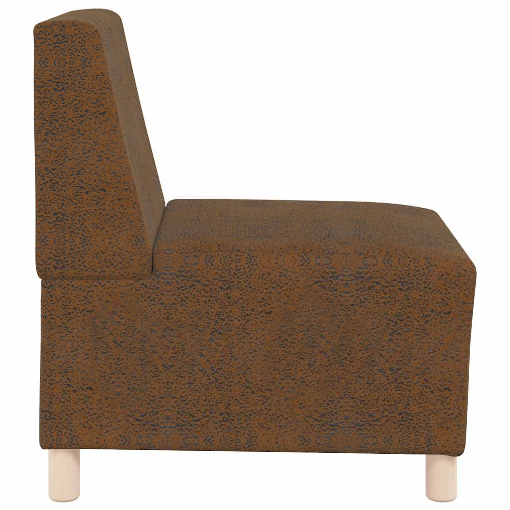 § Poltrona Sofa § Con Cuscino Marrone 55 X 74 X 82 cm - Image 6