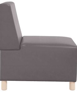 § Unità Di Divano Modulare Senza Braccioli § Grigio 55 X 74 X 82 cm