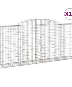 Cesti Gabbioni Ad Arco 11 Pz 300x50x120/140 Cm Ferro Zincato