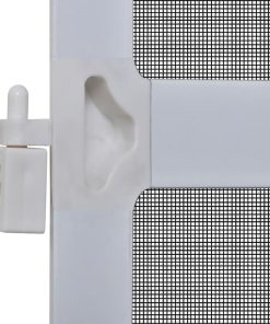 Zanzariera Con Cardini Per Porte Bianca 100 X 215 cm