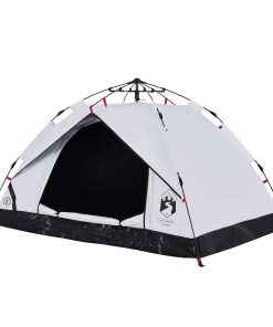 Tenda 2 Persone Bianca In Tessuto Oscurante A Rilascio Rapido